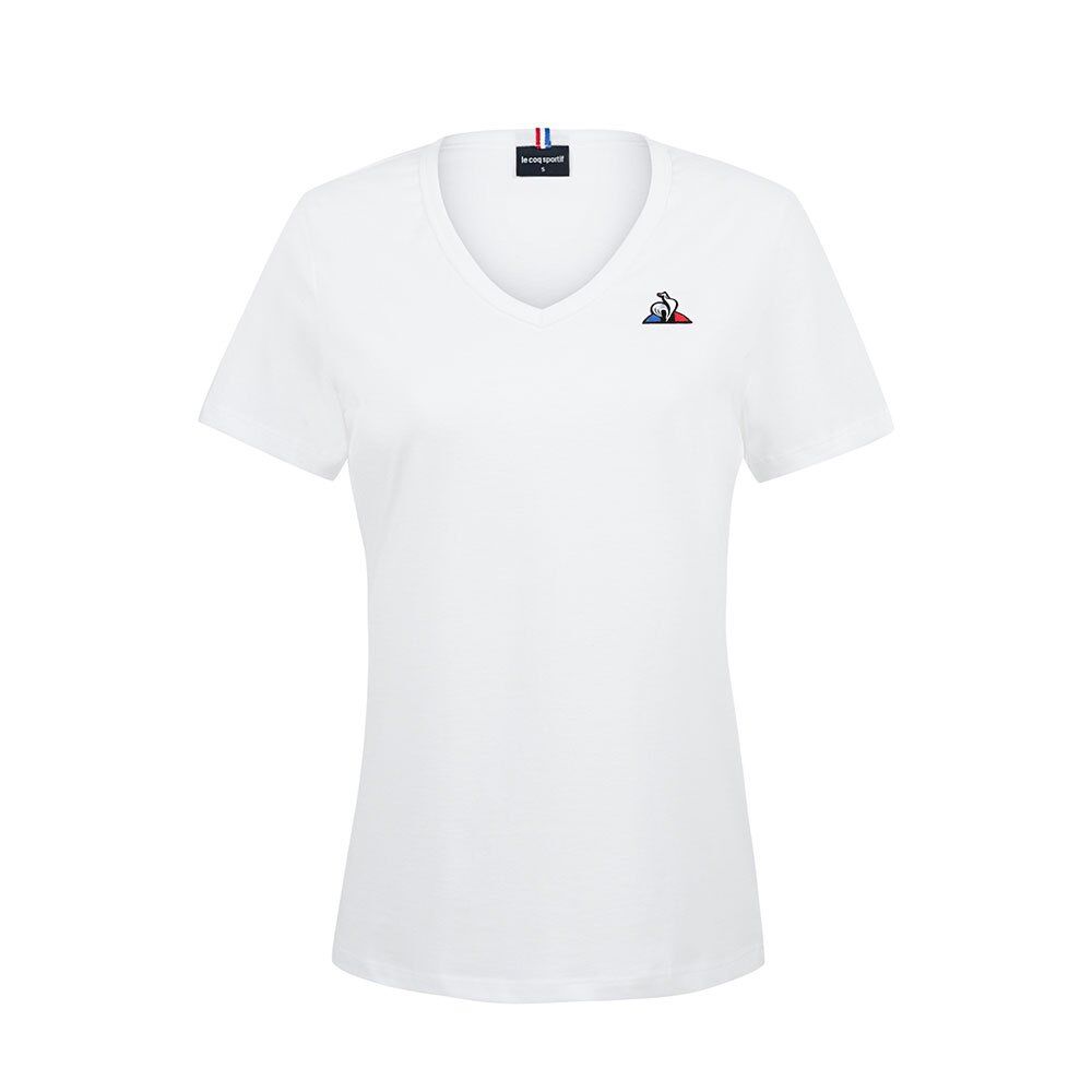 Le Coq Sportif Camiseta De Manga Curta Essential Nº1 L New Optical White