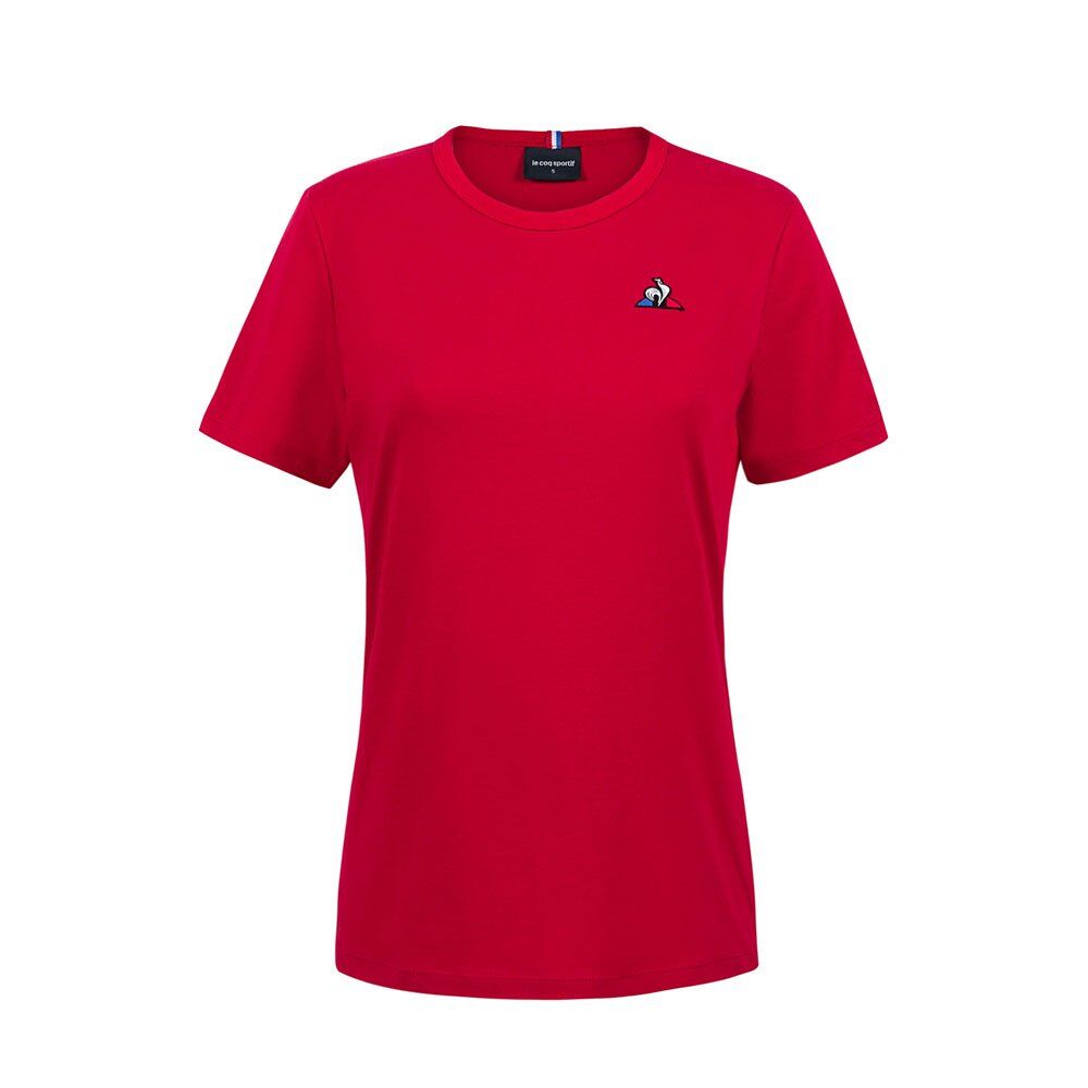 Le Coq Sportif Camiseta De Manga Curta Essential Nº1 L Pur Rouge