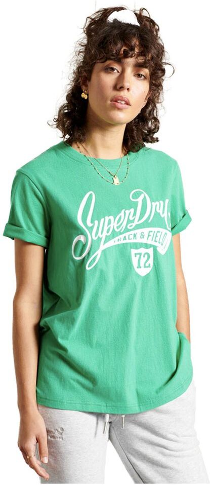 Superdry Camiseta Manga Curta Collegiate Cali State S Evergreen