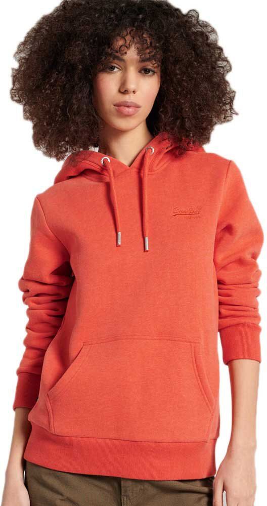 Superdry Capuz Orange Label Classic L Bright Orange Marl