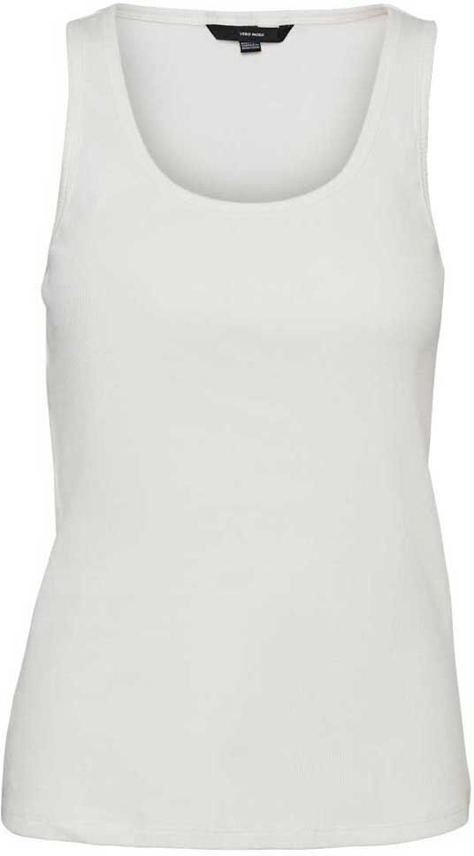 Vero Moda Camiseta Sem Mangas Jessica Rib 2 Units XS Snow White