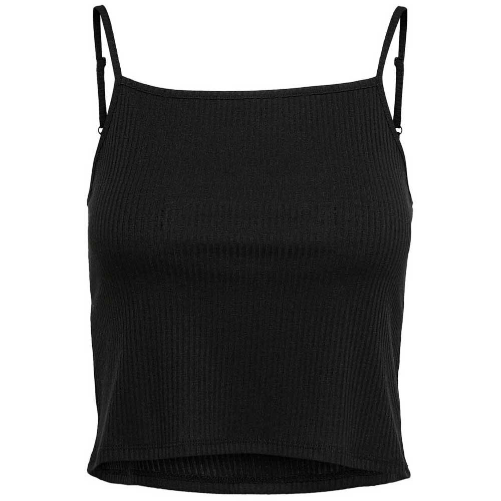 Only Camiseta Sem Mangas Larra Crop XS Black