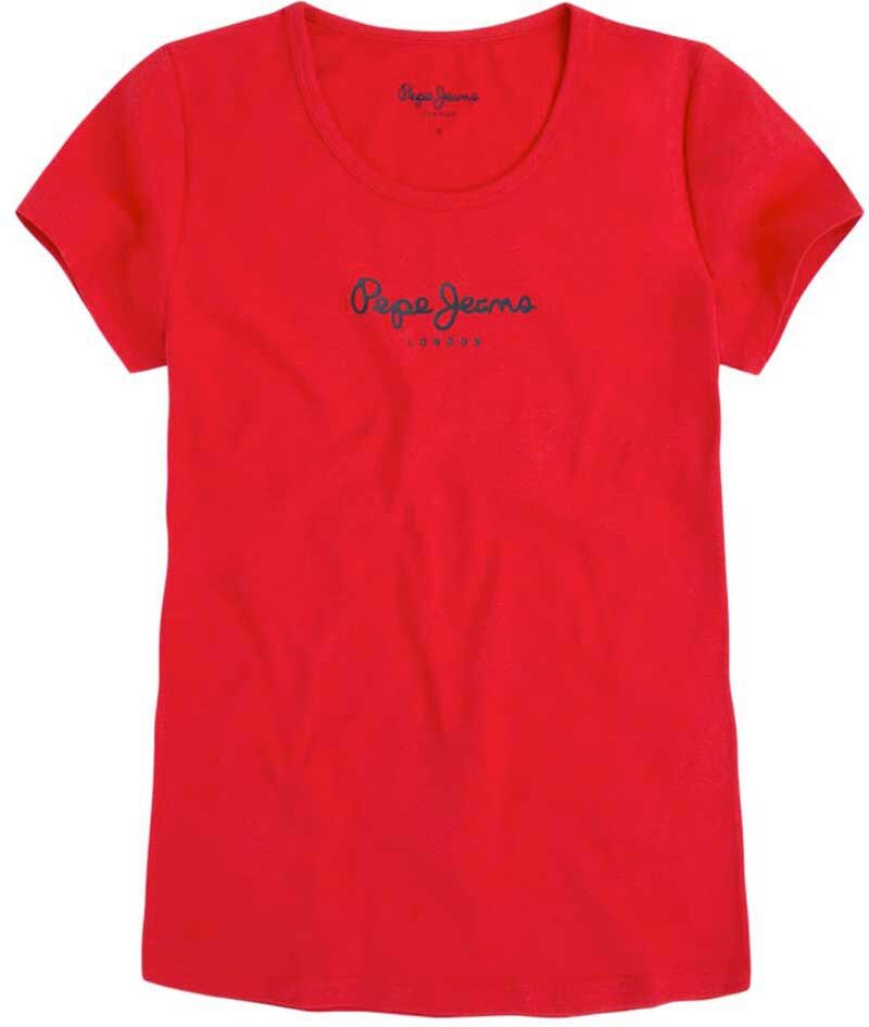 Pepe Jeans Camiseta De Manga Curta Virginia M Red