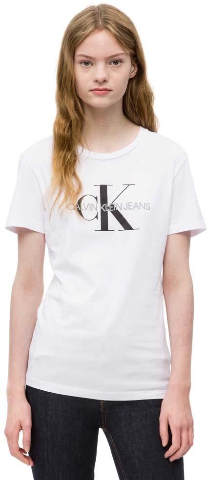 Calvin Klein Jeans Camiseta De Manga Curta J20j207878 L Bright White