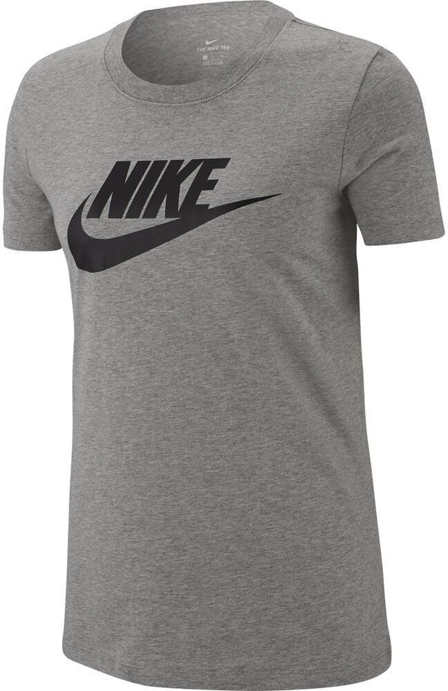 Nike Camiseta Manga Curta Sportswear Essential Icon Futura XL Dark Grey Heather / Black