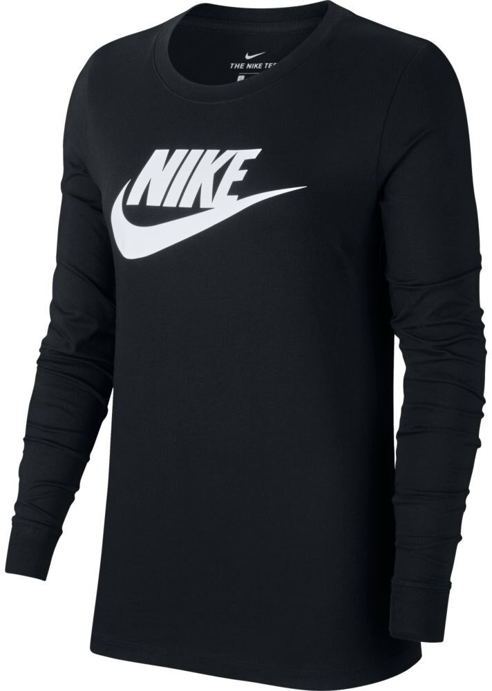 Nike Camiseta De Manga Comprida Sportswear Essential Icon Futura 2XL Black / White