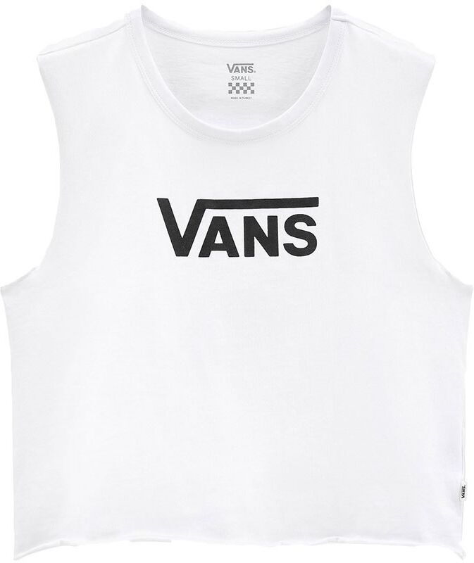 Vans Camiseta Sem Mangas Flying V Muscle Scoop Neck XS White