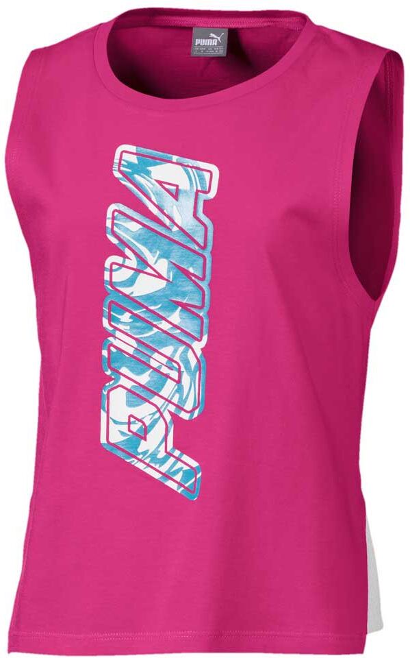 Puma Camiseta Sem Mangas Alpha 5-6 Years Fuchsia Purple