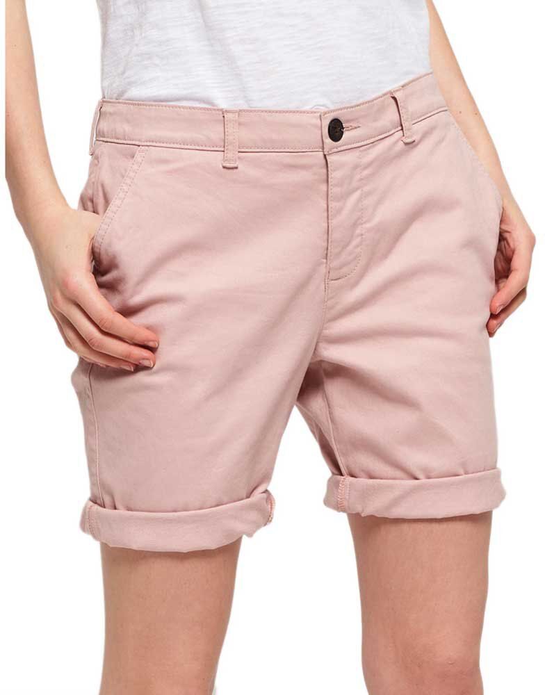 Superdry Calções Chino City XS Sandy Rose