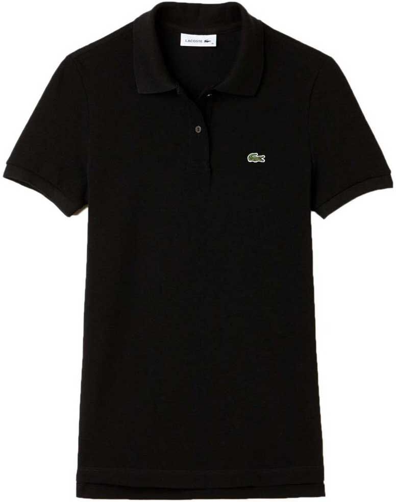 Lacoste Camisa Polo De Manga Curta Classic Fit 40 Black