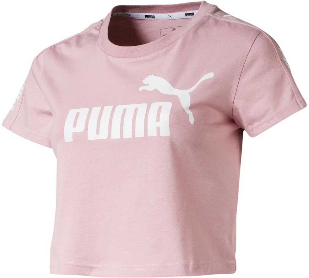 Puma Amplified Logo Fitted L Bridal Rose