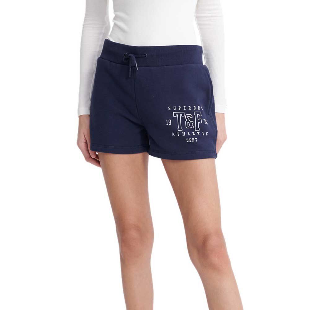 Superdry Calça Shorts Track&field M Navy