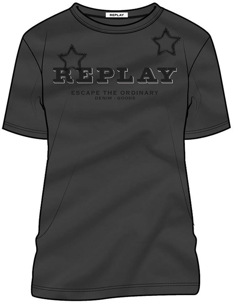 Replay Camiseta De Manga Curta W3308a 2XS Blackboard