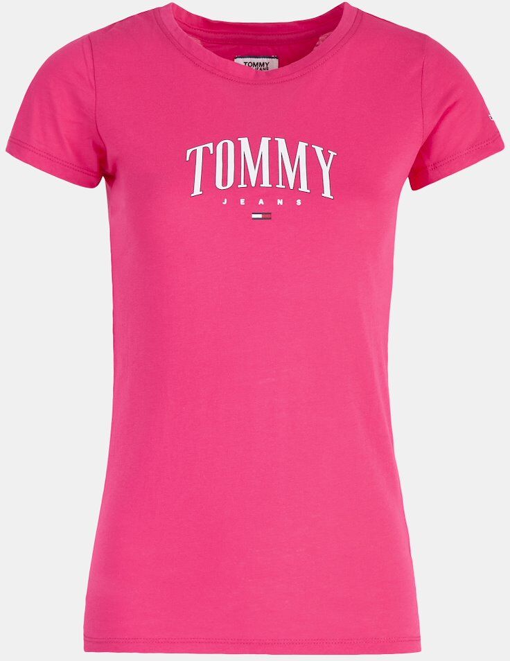 Tommy Jeans T-Shirts Tommy Jeans Script - Rosa - Mulher