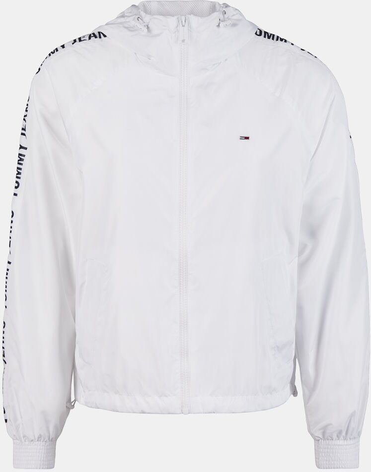 Tommy Jeans Casacos Tommy Jeans Tape Sleeve Windbreaker - Branco - Mulher