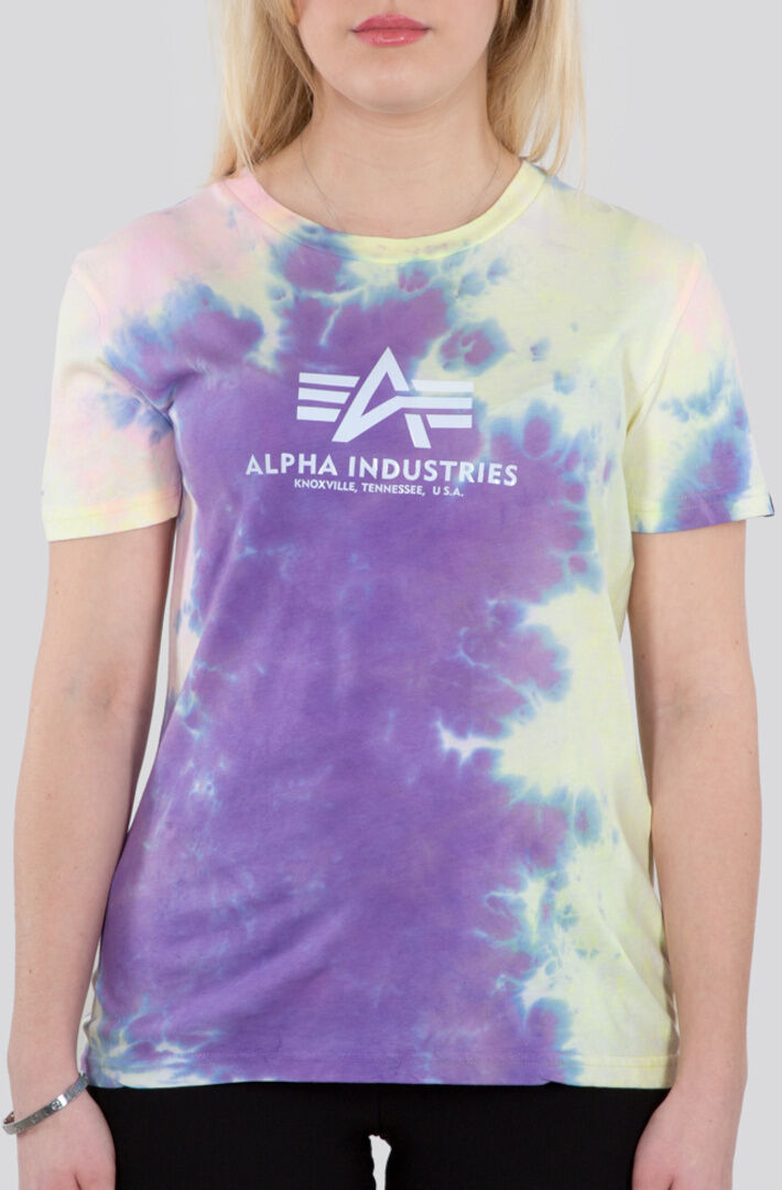 Alpha Basic Batik Camiseta feminina