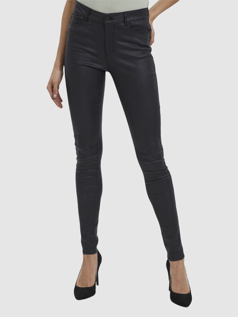 Vero Moda Calça Mulher Seven  Vero Moda Preto