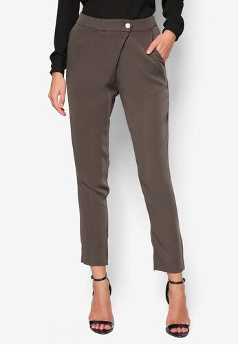 Vero Moda Violet Ankle Pants Verde