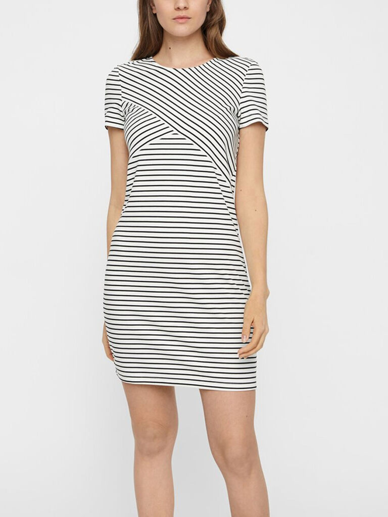 Vero Moda Vestido Mulher Vigga  Vero Moda Branco