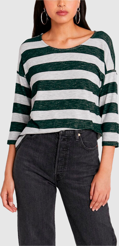 Vero Moda Sweatshirt Mulher Wide Vero Moda Verde