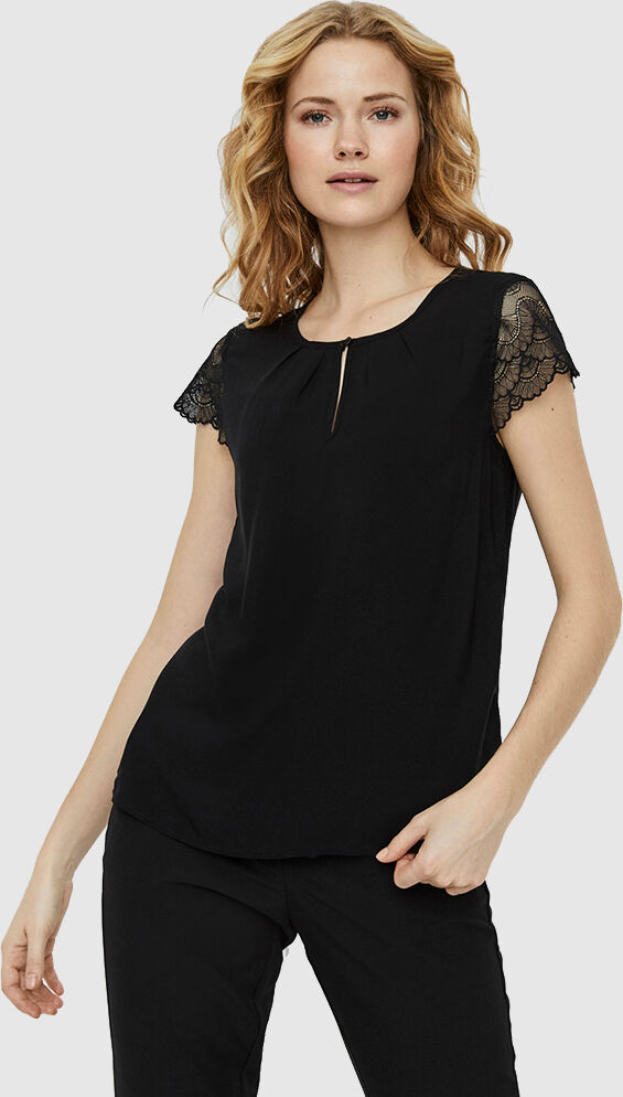 Vero Moda Top Mulher Nina Vero Moda Preto