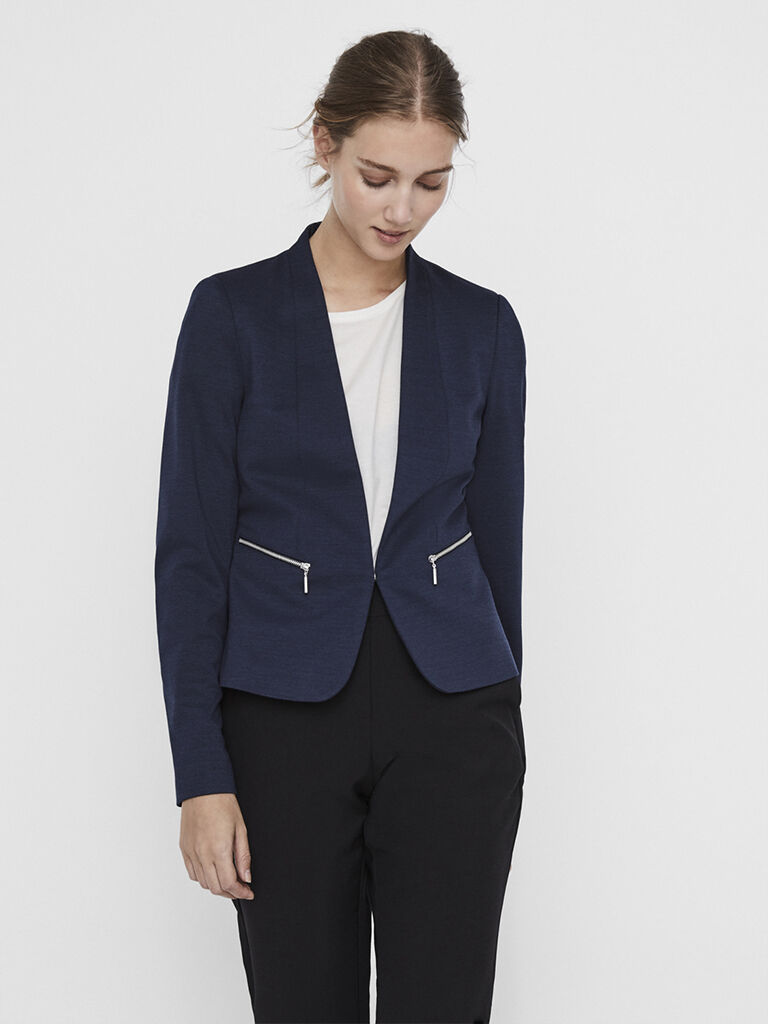 Vero Moda Blazer Mulher Bella  Vero Moda Azul marinho