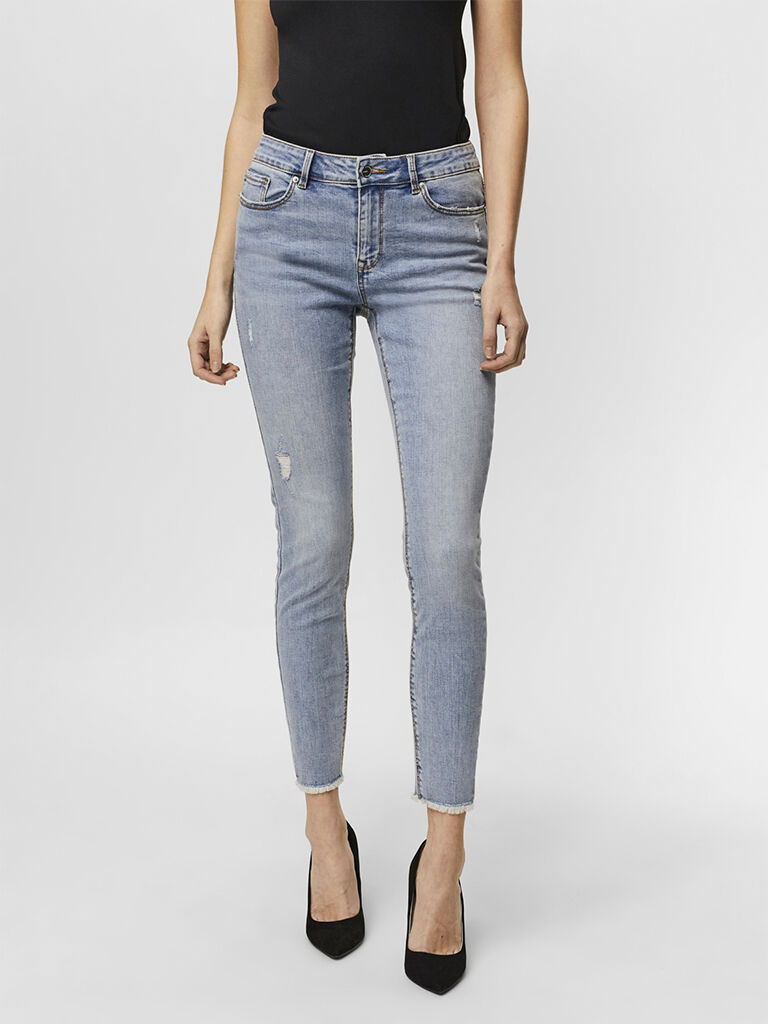 Vero Moda Jeans Mulher Hanna Vero Moda Jeans claro