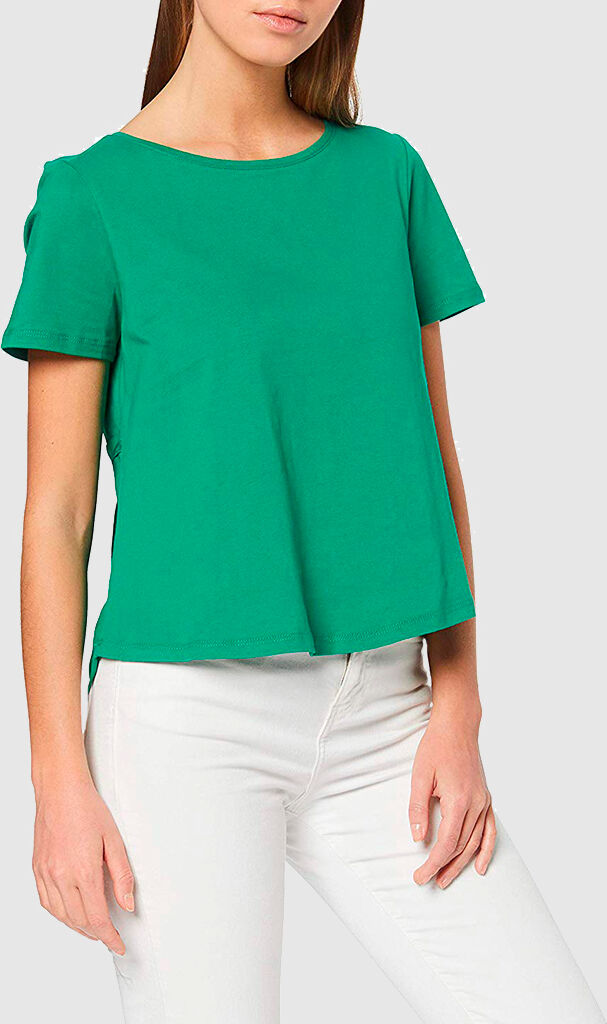 Vila T-Shirt Mulher Mixi Vila Verde