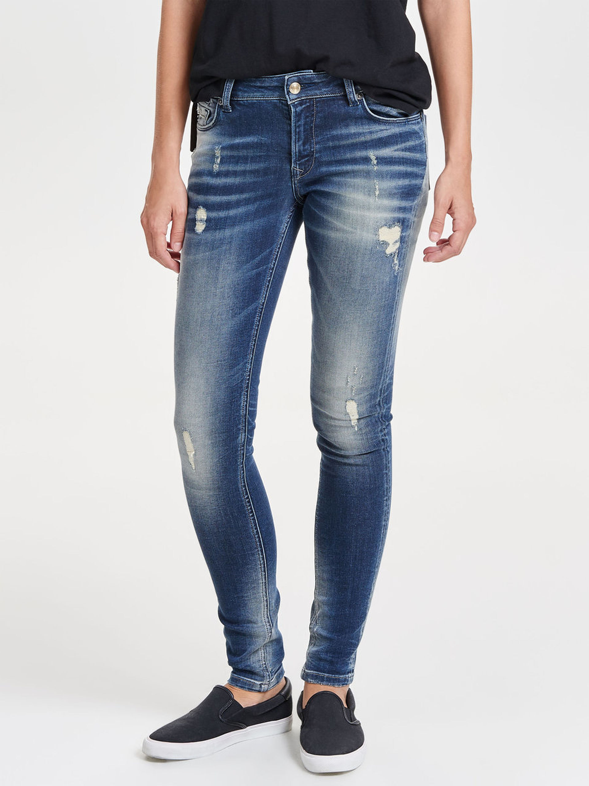 Only Lcarmen Reg Sk Zip Dnm Jeans Rim3618 Jeans