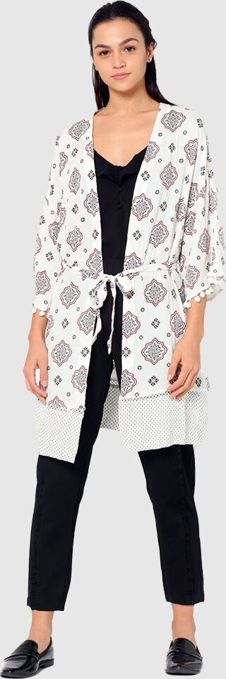 Only Kimono Mulher Marika Only Branco