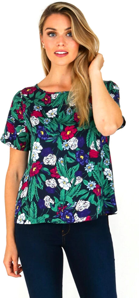 Only Blusa Mulher Radly Only Azul marinho