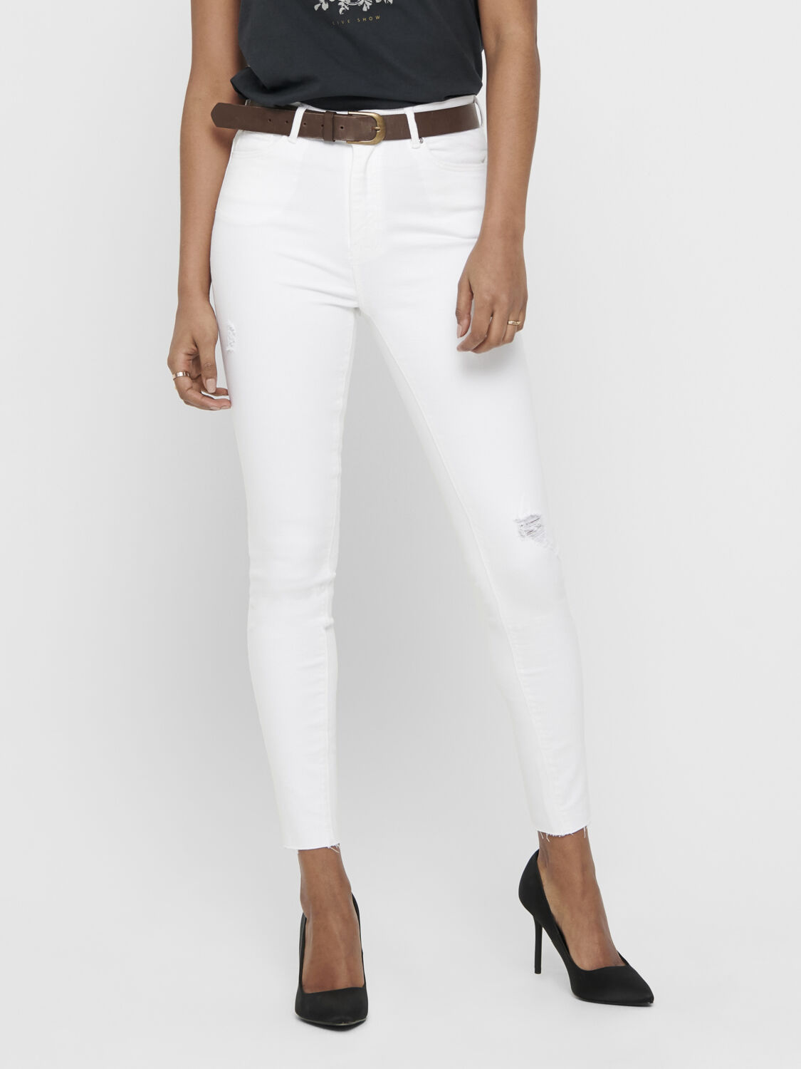 Only Calça Mulher Paola Only Branco