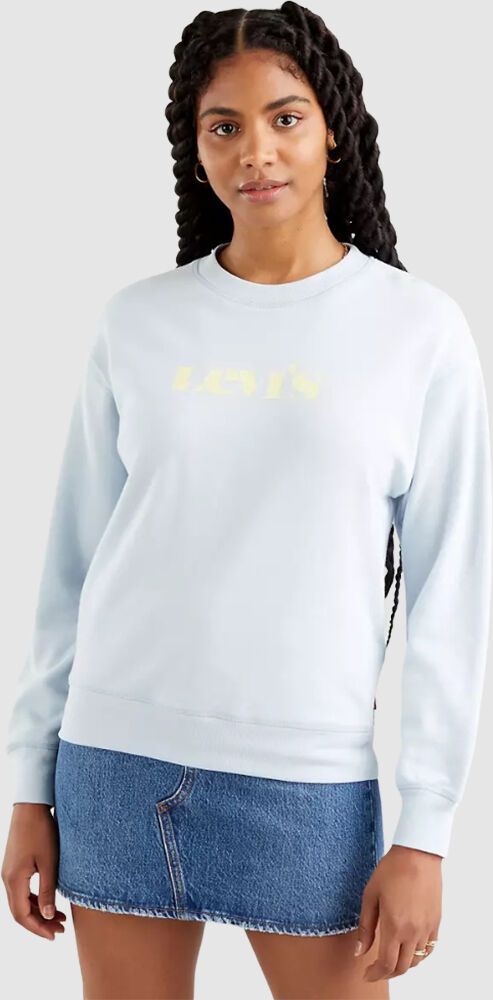 Levis Sweatshirt Mulher Graphic Standard Levis Azul claro