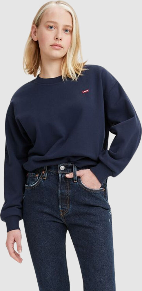 Levis Sweatshirt Mulher Standard Levis Azul marinho