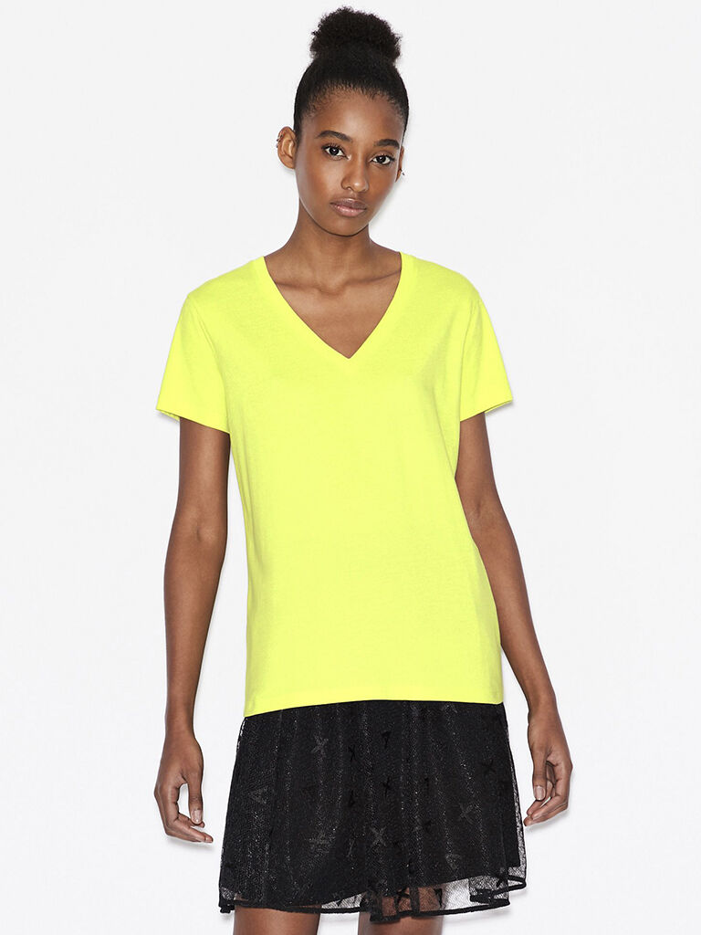 Armani Exchange T-Shirt Mulher Armani Exchange Verde