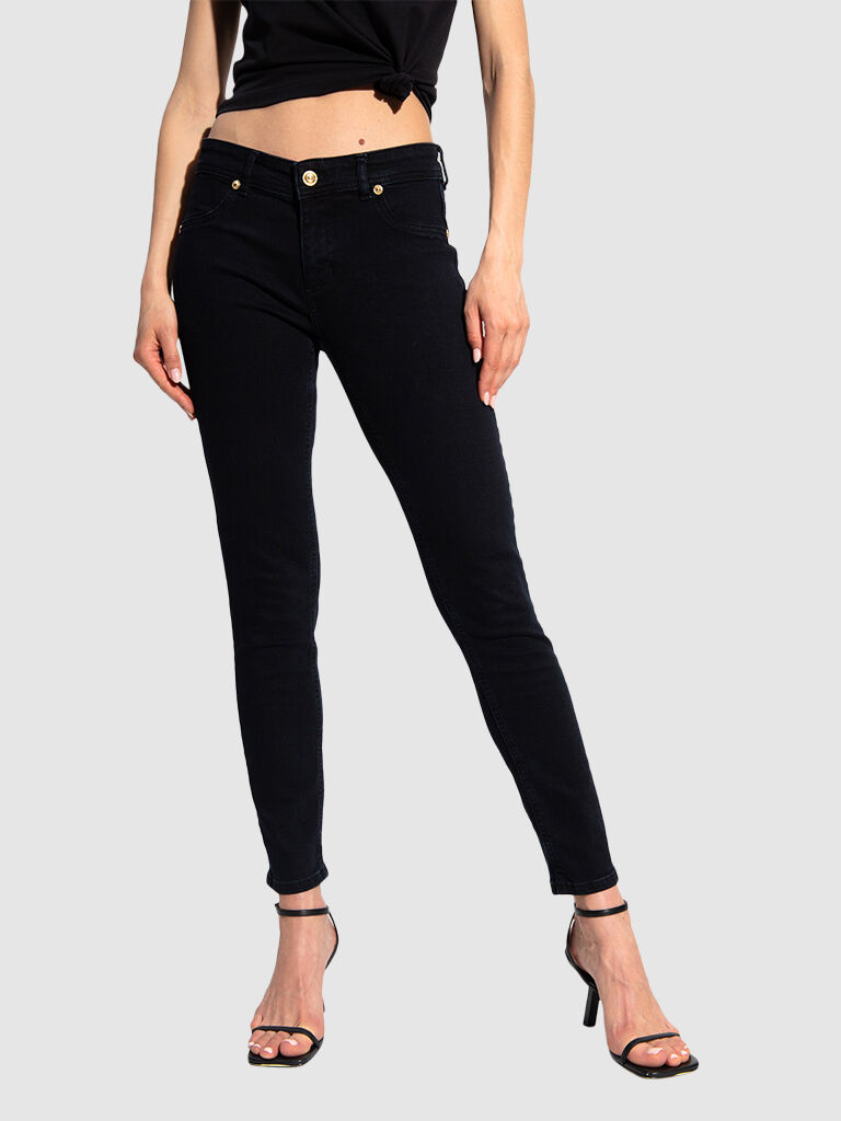 Versace Jeans Mulher  Trousers Versace Jeans escuro