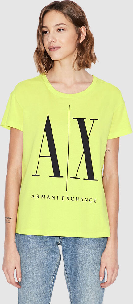 Armani Exchange T-Shirt Mulher Armani Exchange Verde