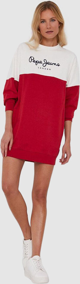 Pepe Jeans London Vestido Mulher Blanche Pepe Jeans Vermelho