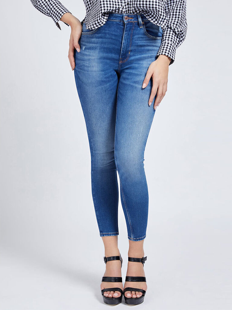 Guess Jeans Mulher Super High Skinny Guess Jeans