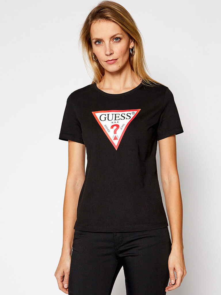 Guess T-Shirt Mulher Original Guess Preto