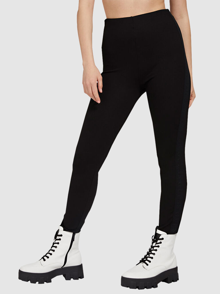 Guess Legging Mulher Serena Guess Preto