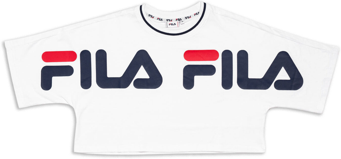 Fila Barr Cropped Panelled T-shirt