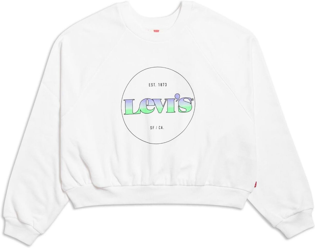 Levis Vintage Raglan Crew Sweat Circle Logo Gradient