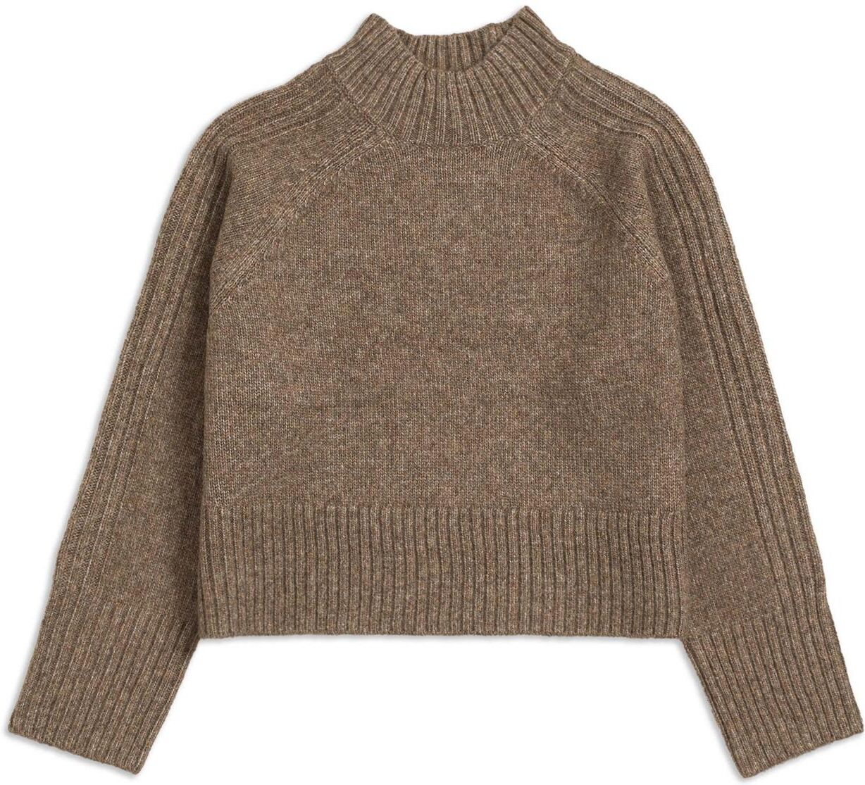 Only Macadamia L/s Highneck Pullover Bf Knit