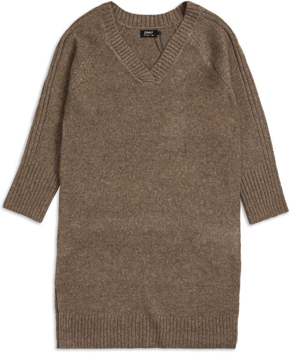 Only Macadamia L/s V-neck Dress Bf