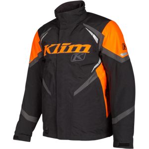 KLIM Keweenaw Snow Jacka Svart - Strike Orange