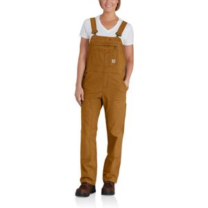 Carhartt Crawford Bib Overall Hängselbyxa Brun L, Arbetskläder