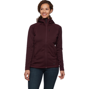 Black Diamond Women's Factor Hoody Bordeaux S, Bordeaux