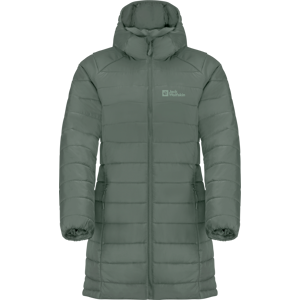 Jack Wolfskin Women's Bergland Insulated Coat Hedge Green S, Hedge Green