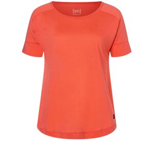 super.natural Women's Isla Tee Living Coral S, Living Coral